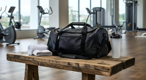 Home gym bag towel shaker fitness center